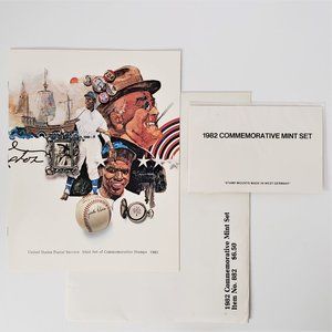 1982 USPS Mint Set of Commemorative Stamps